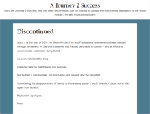 Tablet Screenshot of journey2success.net